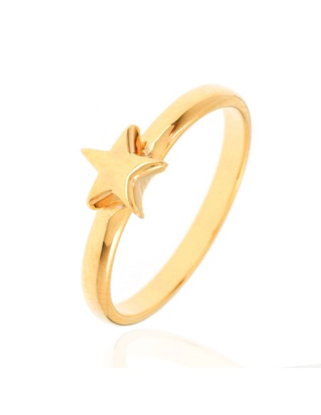 Anillo Plata - Estrella 6mm
