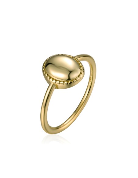 Anillo Plata - Elipse