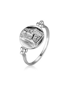 Anillo Plata - Moneda 2