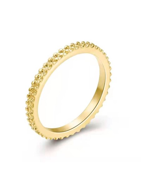 Anillo Acero Puntos