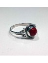 Anillo Mineral - Redondo Cabujón 6mm - 9mm - Plata