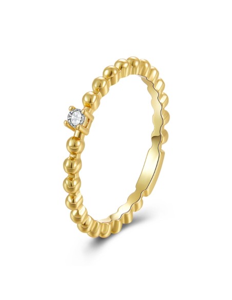 Anillo Circonita - Bolitas