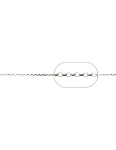 Cadena Rolo - 1.3mm - 1mt 2