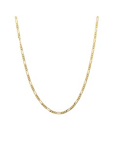 Cadena Figaro - 40cm y 50cm - Bañado Oro y Plata Rodiada 2