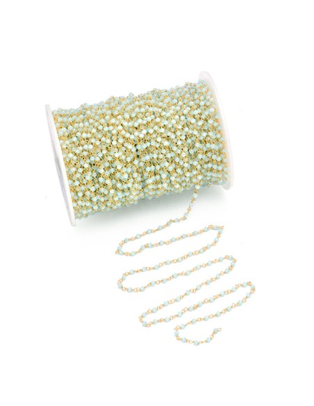 Cadena Rosario - Calcedonia - 1 metro