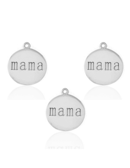 Charm Placa - Mama 12mm