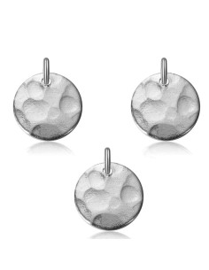 Charm Plata - Circulo 8mm 2