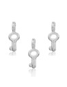 Charm Plata - Llave 8mm