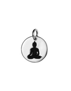 Charm Plata 10mm - Buddha 2