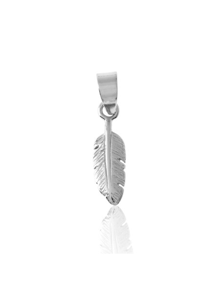 Charm Plata - Pluma 10mm