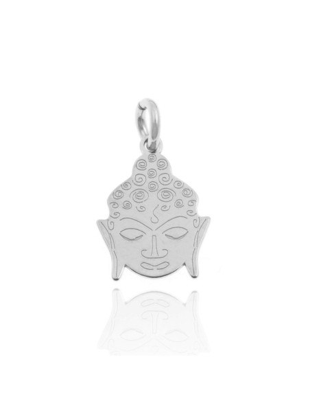Charm Plata - Buddha 12mm