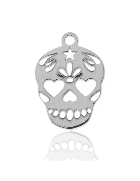 Charm - Calavera 12*10mm