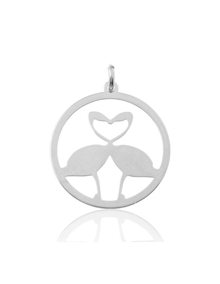 Charm - Pajaro-Corazon - 15mm