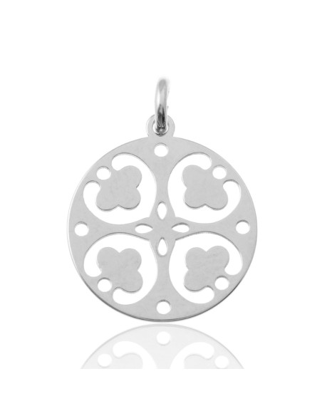 Charm Circulo - Trebol 15mm