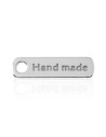 Charm Placa - "Hand Made" - 18*5mm