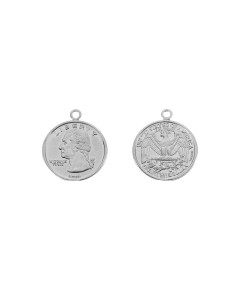 Charm - Quarter Dollar - 16mm 2