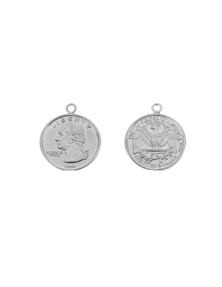 Charm - Quarter Dollar - 16mm