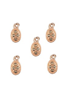 Charm Circonita - Ovalo 8mm 2