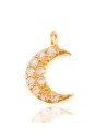 Charm Circonita - Luna 7*5mm