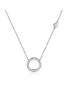 Collar Plata - Circulo