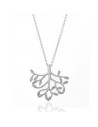 Collar Plata - Flor