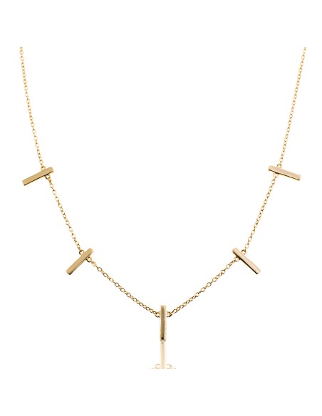 Collar Plata - Barra