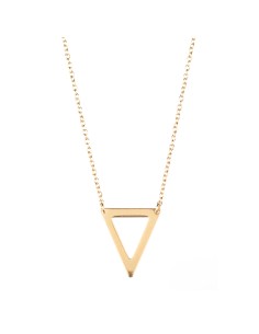 Collar Plata - Triangulo - 14*18mm 2