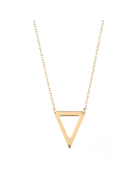 Collar Plata - Triangulo - 14*18mm