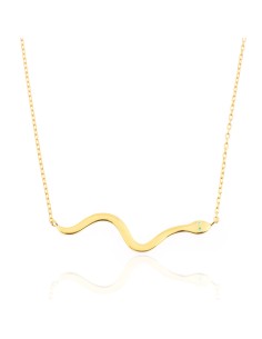 Collar Plata - Serpiente - 35mm 2