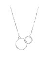 Collar Plata - Circulo