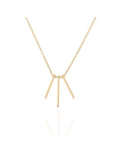 Collar Plata - Barras 2