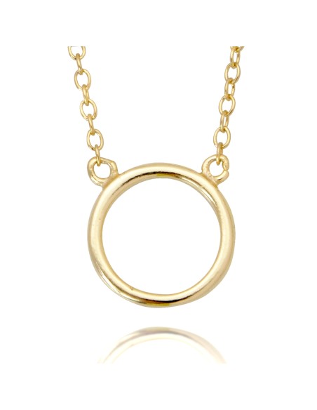 Collar Plata - Circulo