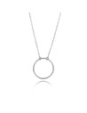 Collar Plata - Circulo 15mm