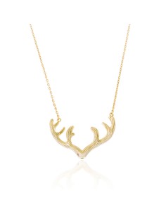 Collar Plata - Cuerno 2