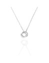 Collar Plata - Circulo