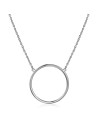 Collar Plata - Circulo