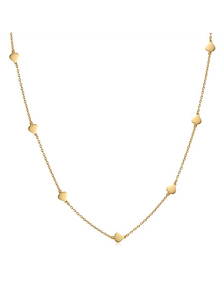 Collar Plata - Corazones