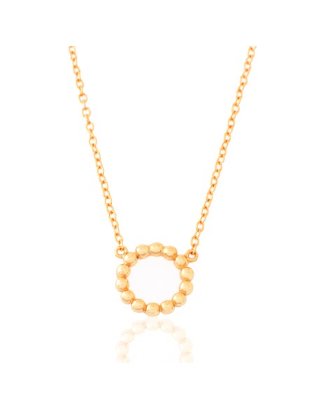 Collar Plata - Bolitas