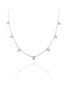 Collar Plata - Chapa 4*6mm