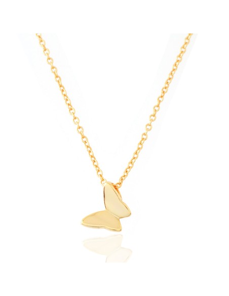 Collar Plata - Mariposa