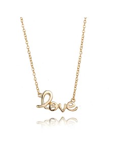 Collar Plata - Love 2