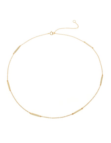 Collar Plata - Barras