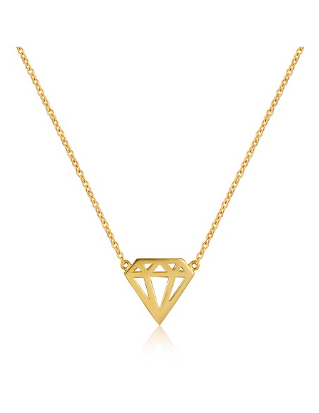 Collar Plata - Diamante