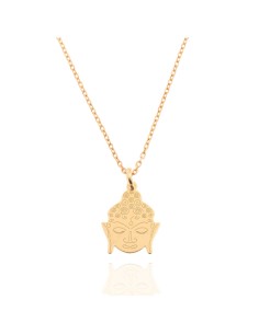 Collar Plata - Buddha 14mm 2