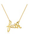 Collar Plata - Faith