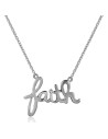 Collar Plata - Faith