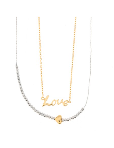 Collar Plata - Love