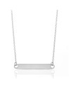 Collar Plata - Placa 30*4