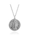 Collar Plata - Moneda Francia