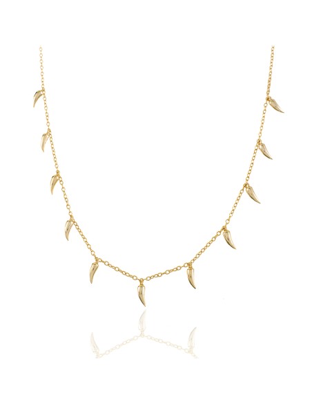 Collar Plata - Chilli 6mm